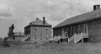 old FLC building on parade grounds