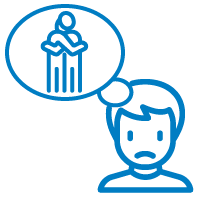 Adjustment and homesickness icon