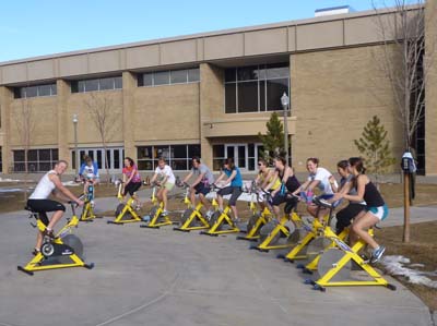 group excercise class