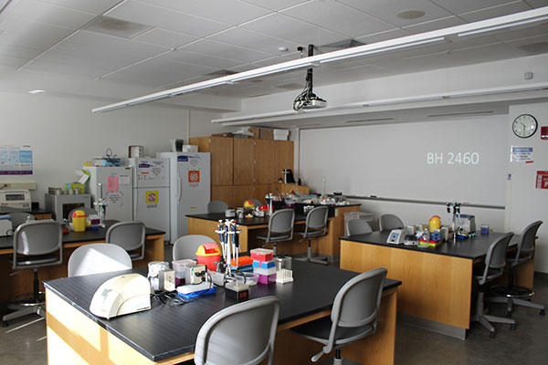 Berndt Hall 2460  classroom view